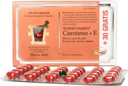 Капсулы Pharma Nord Active Complex Caroteno+ E