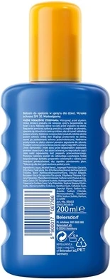 Увлажняющий солнцезащитный спрей Nivea Sun