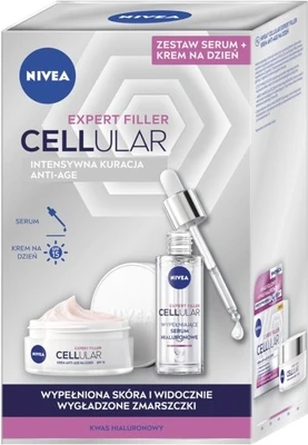 Набор Дневной Крем и Сыворотка Nivea Expert Filler