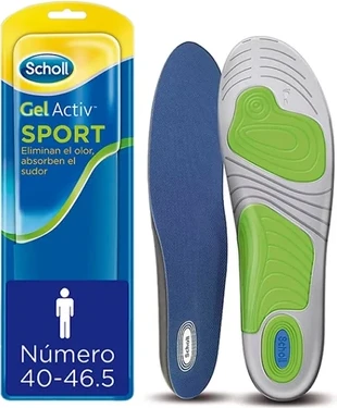 Стельки Scholl Gelactiv Sport для мужчин