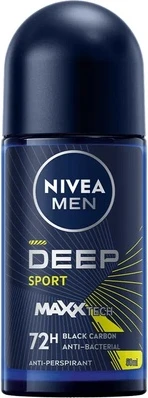Antiperspirant Roll-On Nivea Deep Sport