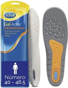 Стельки Scholl Gelactiv Professional для мужчин