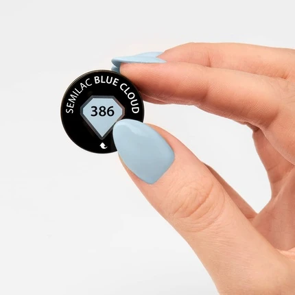 УФ-лак Semilac Blue Cloud 386