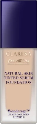 Тональная сыворотка с тинтом Claresa Natural Skin