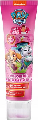 Coloring Bath Paint Paw Patrol Strawberry Yogurt