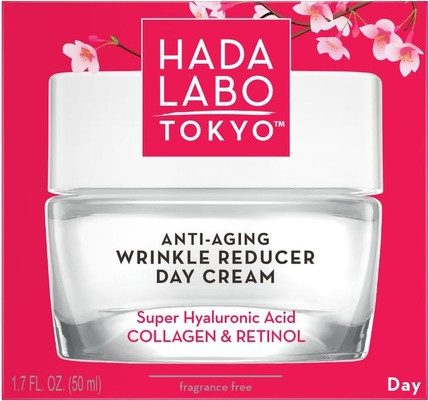 Дневной крем Hada Labo Tokyo Уменьшающий морщины против старения