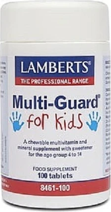 Жевательные таблетки Lamberts Multiguard для детей
