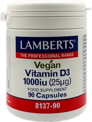 Сыворотка Lamberts Vegan Vitamin D3 1000IU