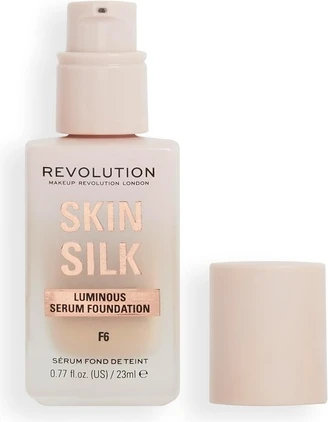 Тональная основа Makeup Revolution Skin Silk Serum Foundation