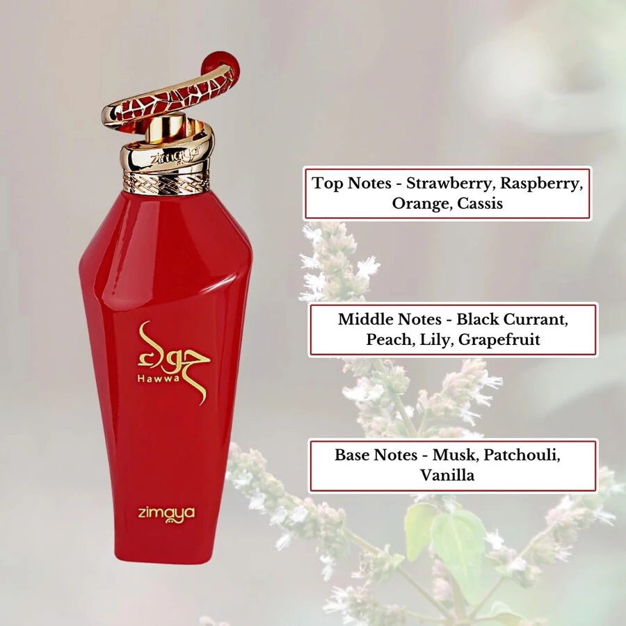 Eau De Parfum Zimaya Hawwa Red