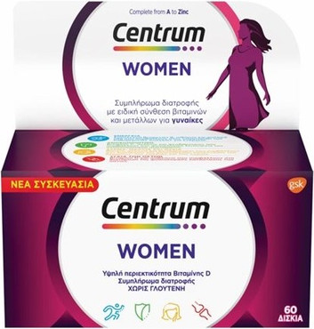 Таблетки Centrum Vitamin