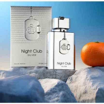 Eau de Parfum Fragrance World Night Club Silver