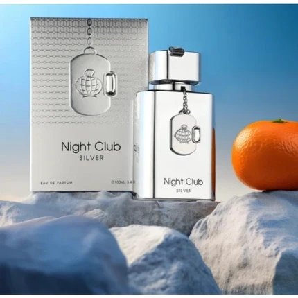Eau de Parfum Fragrance World Night Club Silver