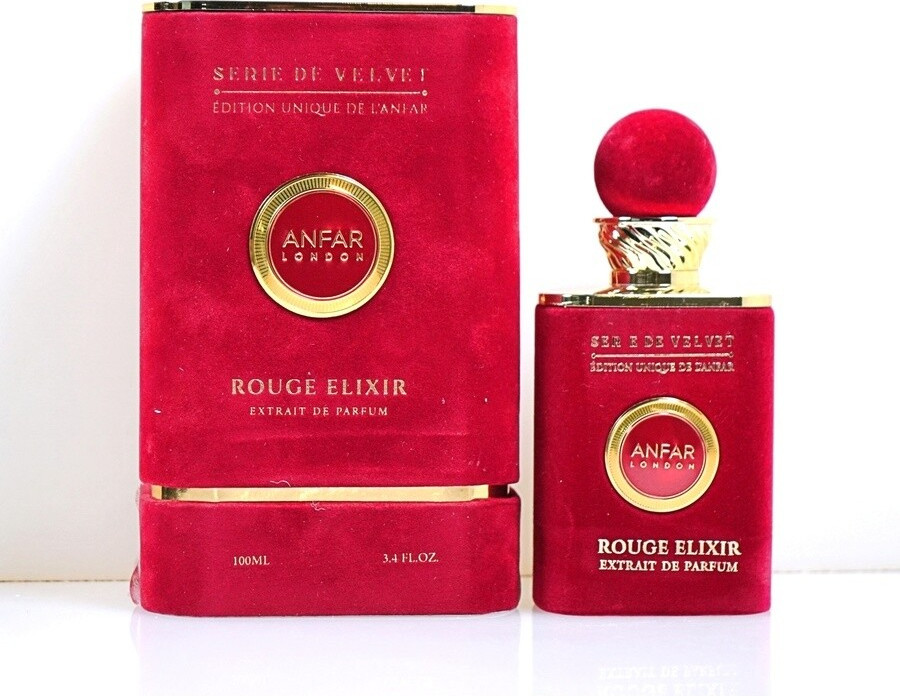Extrait De Parfum Anfar Serie De Velvet Rouge Elixir