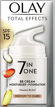 BB-крем Olay Total Effects 7 In 1 Увлажняющее средство с тоном Max Factor Foundation