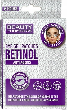 Eye Gel Patches Beauty Formulas Retinol Anti-Aging