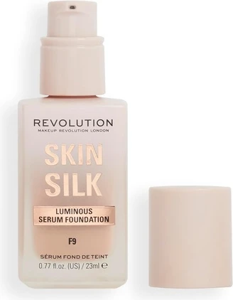 Тональная основа Makeup Revolution Skin Silk Serum Foundation