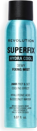 Спрей для фиксации макияжа Setting Spray Revolution Superfix Hydra Cool Prep Fix Continuous Fixing Mist