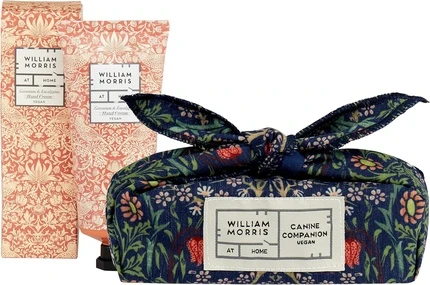 Веганский крем для рук в подарочном наборе William Morris