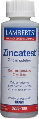 Жидкая добавка цинка Lamberts ZINCaTEST Тест на цинк