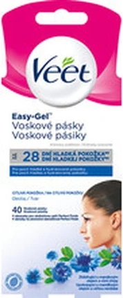 Восковые полоски Veet для чувствительной кожи