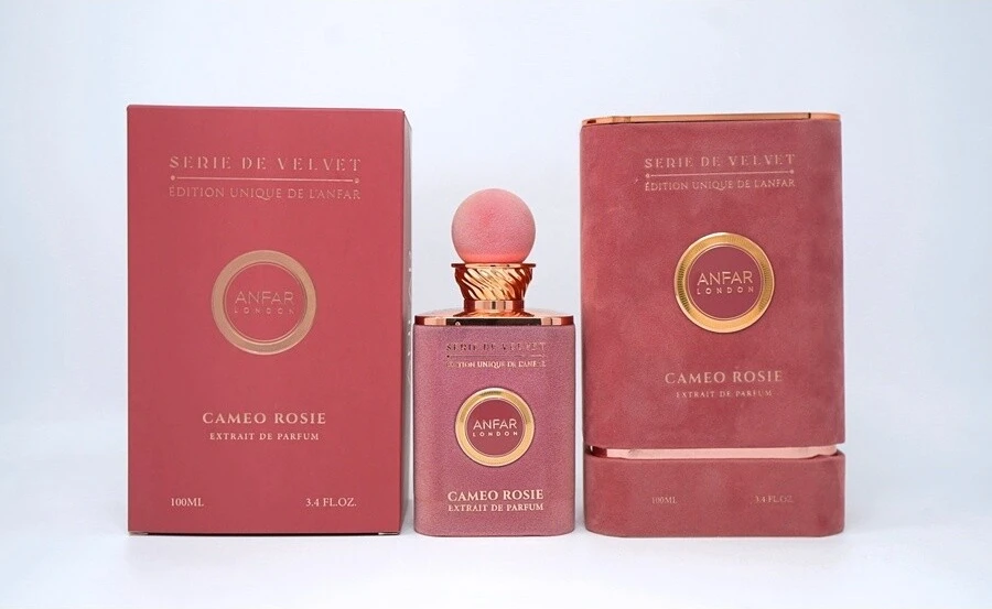 Extrait De Parfum Anfar Serie De Velvet Edition Cameo Rosie