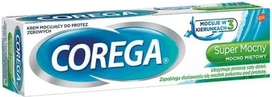 Adhesive Cream Corega Super Strong Adhesive Cream For Dentures Extra Soft