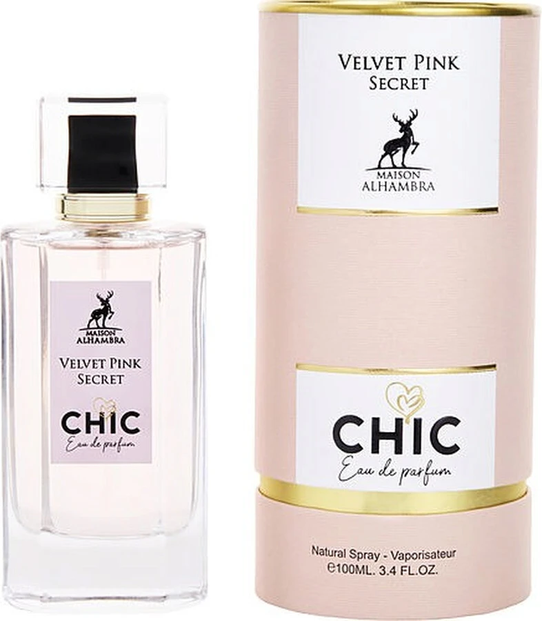 Eau De Parfum Maison Alhambra Velvet Pink Secret Chic