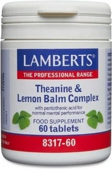 Капсулы Lamberts Теанин и Мелисса Комплекс