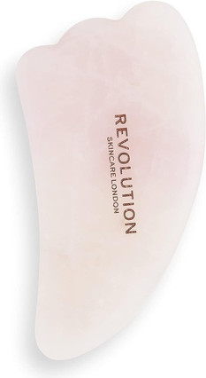 Инструмент для массажа лица Revolution Skincare Гуаша из розового кварца