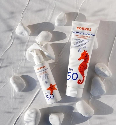 Солнцезащитный спрей Korres Кокос и Миндаль SPF 50