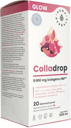 Жидкая добавка Aura Herbals Colladrop Glow Marine Collagen