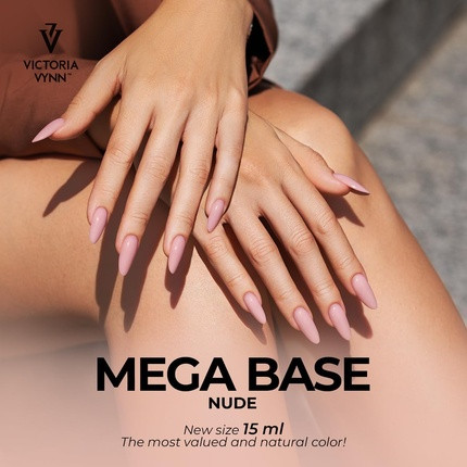 Твердый и Длинный Ноготь Гель-Лак Victoria Vynn Mega Base