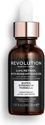 Сыворотка Revolution Skincare London Разглаживающая сыворотка с 0,5% ретинола и маслом шиповника
