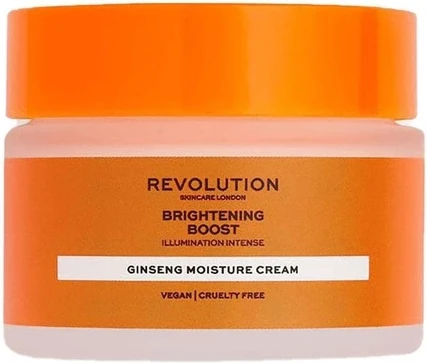 Увлажняющий крем Makeup Revolution Brightening Boost с женьшенем