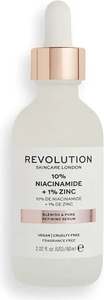 Увлажняющая сыворотка Revolution Skincare с ниацинамидом и цинком от несовершенств и пор
