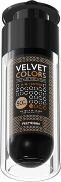 Тональная основа Frezyderm Velvet Colors с высокой степенью покрытия