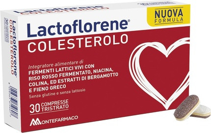 Таблетки Montefarmaco Lactoflorene Cholesterol