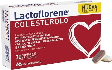 Таблетки Montefarmaco Lactoflorene Cholesterol