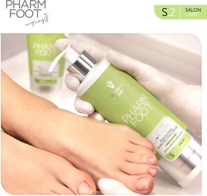 Крем для ног Victoria Vynn Pharm Diabetic Foot Cream с Озоном и Регенератором Питательных Веществ
