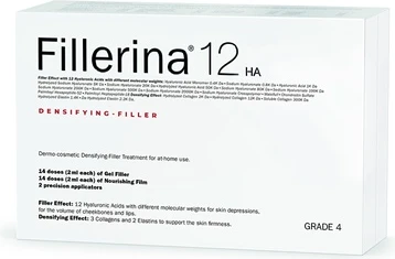 Сыворотка-филлер Fillerina Filler Treatment, Степень 4 с 12 видами гиалуроновой кислоты