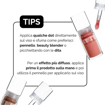Жидкие румяна Mulac Cosmetics 3DVERSE