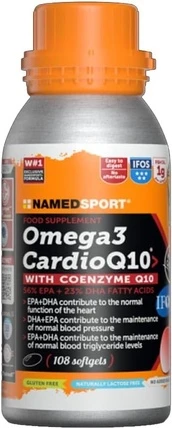 Витаминная сыворотка NamedSport Omega 3 Cardio Q10 108 мягких капсул