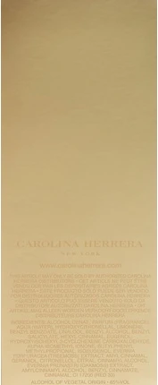 Туалетная вода Carolina Herrera