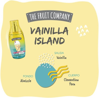 Eau de Toilette The Fruit Company VAINILLA ISLAND