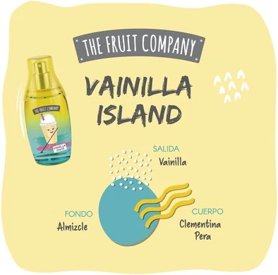 Eau de Toilette The Fruit Company VAINILLA ISLAND