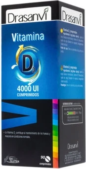 Таблетки Drasanvi Nutrition Витамин D3 4000 МЕ