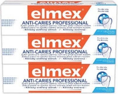 Зубная паста Elmex Anti Caries Professional Трио