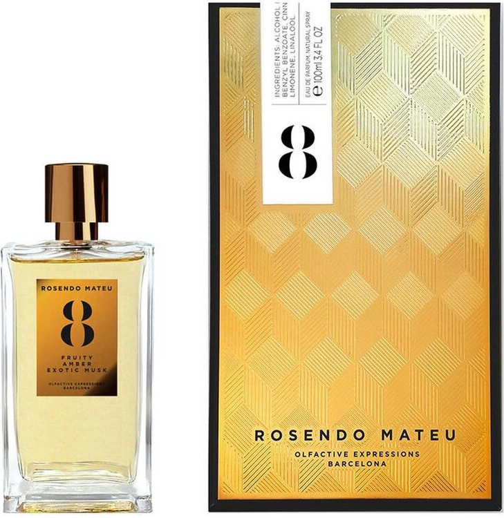 Eau de Parfum Rosendo Mateu 8 Fruity Amber Exotic Musk