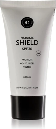 Тонированный солнцезащитный крем для лица Cocunat Natural Shield